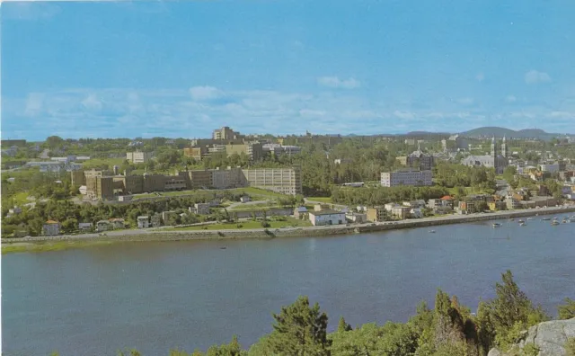 La Partie Est de la Ville de CHICOUTIMI Quebec Canada Postcard