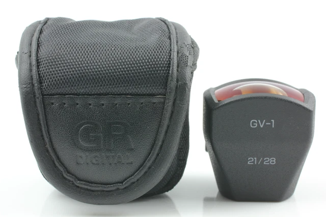 [MINT in Case] Ricoh GV-1 External Viewfinder 21 / 28mm for GR Series from Japan