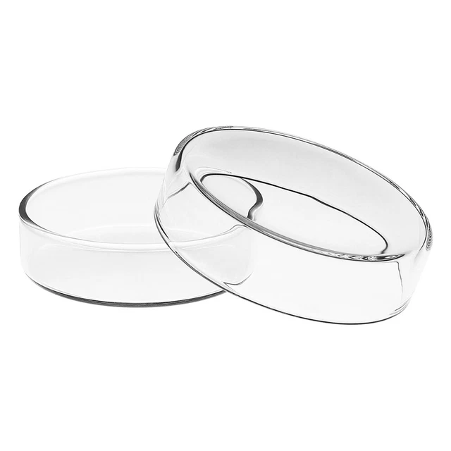 5pcs Cell Culture Petri Dishes Glass Tissue Culture Dishes Petri Dishes for