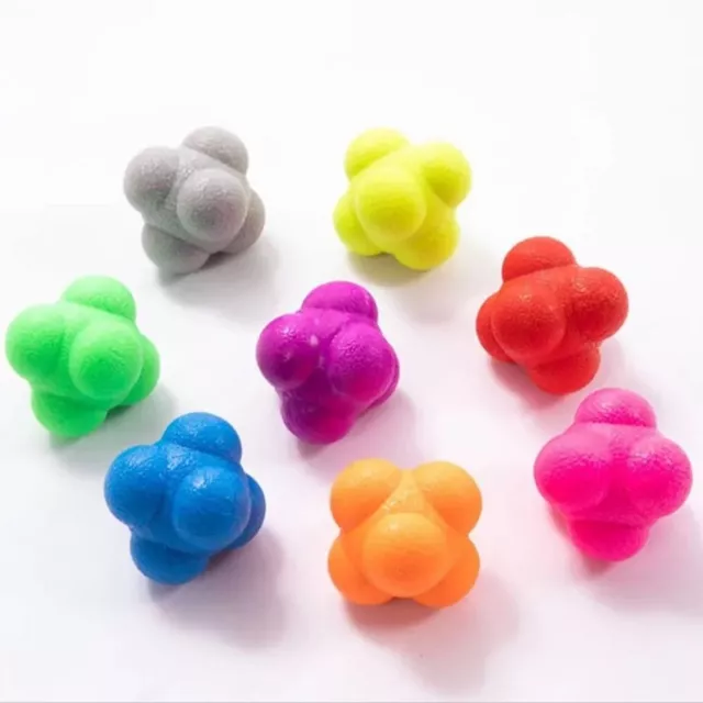 Silicone Hexagonal Reaction Ball Hexagonal Reaction Ball Skill Training;