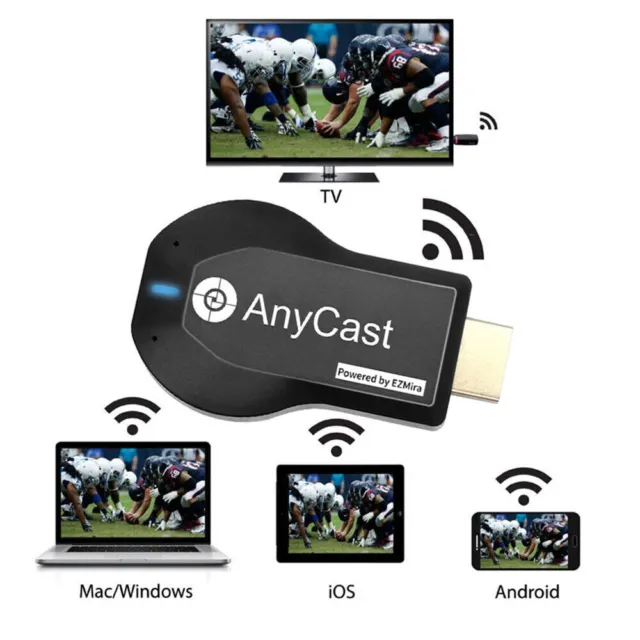 ADAPTER MIRASCREEN TV Stick Miracast Anycast Dongle Receiver DLNA Airplay  $20.19 - PicClick AU