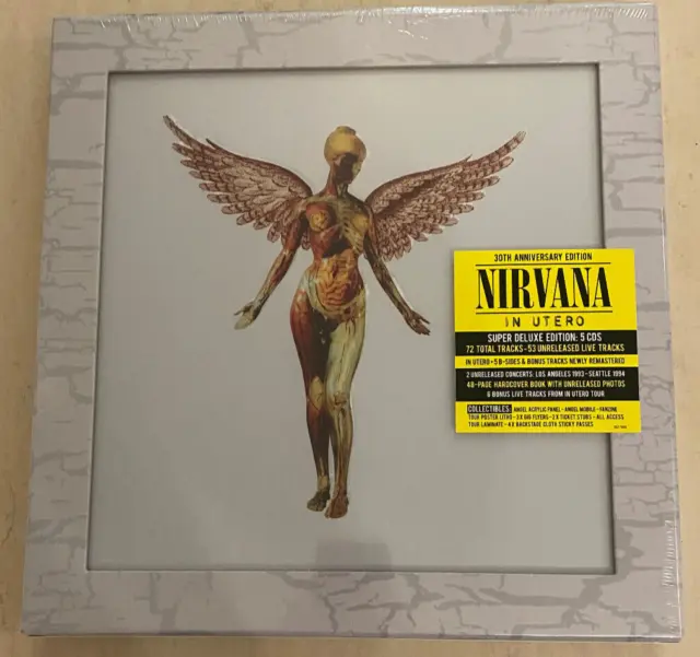 Nirvana: In Utero (30th Anniversary)  (Super Deluxe Edition 5cd's)