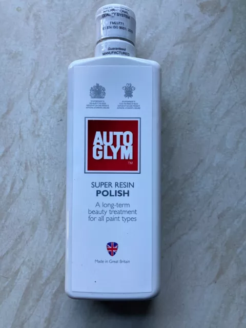 AUTOGLYM SUPER RESIN POLISH 325ml Exceptional High Gloss Shine - New & Unopened.