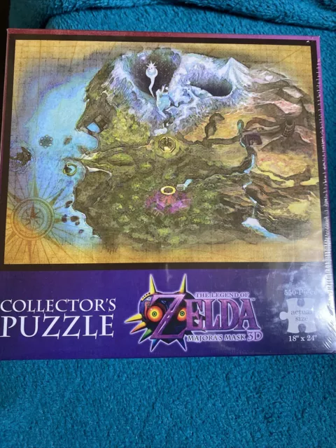 The Legend of Zelda Collector's Edition Puzzle NEW Hyrule Map 550 pcs, 18  x 24