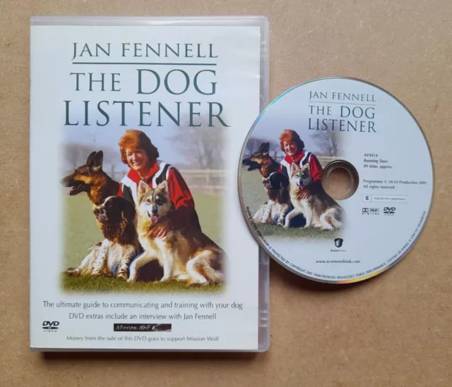 Jan Fennell - The Dog Listener - Dog Training Guide - DVD