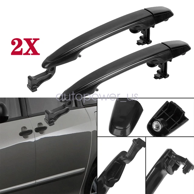 2x For Toyota Sienna 2004-10 Rear Left Right Sliding Door Door Handle 6921308020