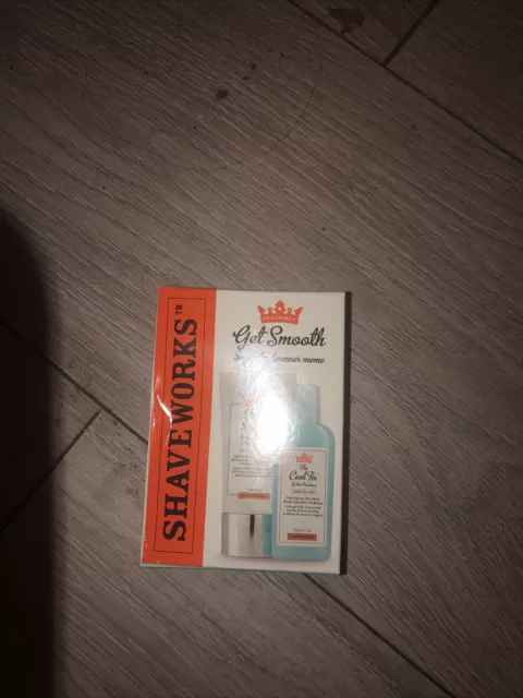 Shaveworks Get Smooth nuovo sigillato e originale