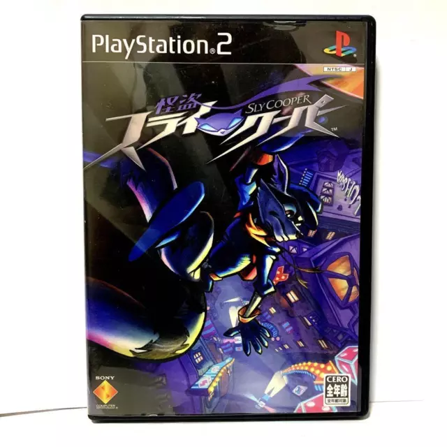 USED PS2 PlayStation2 Sly Cooper (language/Japanese)