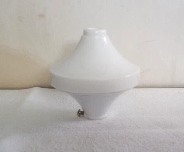Lightning Rod Ball White Plastic Roof Home Cabin Yard Decor