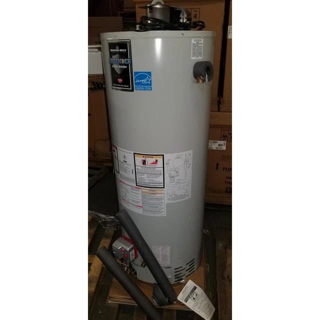 Bradford White D4504S6Fsx 50 Gallon Residential Lp Hot Water Heater 115/60/1