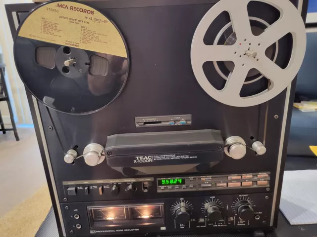 VINTAGE TEAC R-1000 Transistorized Auto Reverse Reel to Reel Tape Recorder  VIDEO $385.25 - PicClick