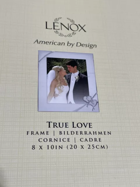 Lenox American By Design True Love Picture Frame 8 X 10