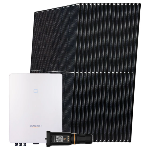 Sungrow Installation Solaire 6 Kw Compl. Set 16x 380 W Module Solaire 3Ph