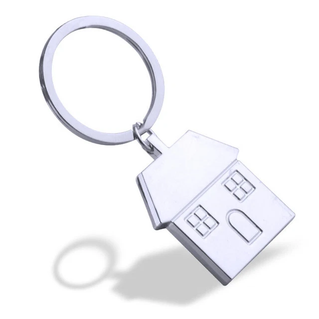 House Shape Keychains Fashion Creative Key Rings Nice Gift For Lovers Keychai-tz