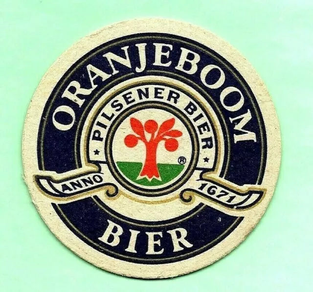 ANCIEN SOUS-BOCK  ORANGEBOOM coaster bierdeckel beermat