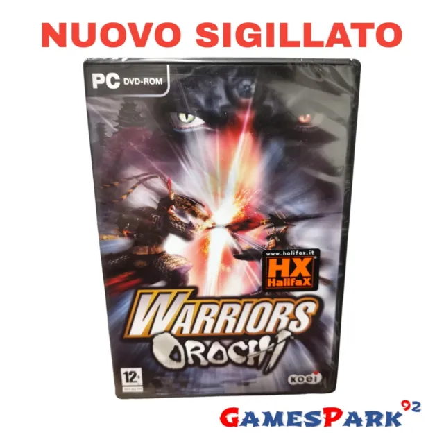 WARRIORS OROCHI PC GAMES COMPUTER GIOCO NUOVO PER Italiano PAL DI DA AZIONE X