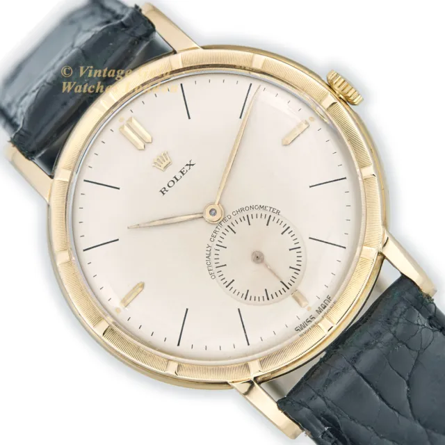 Rolex Metropolitan Chronometer, 18Ct, C1956 - Stunning Example!