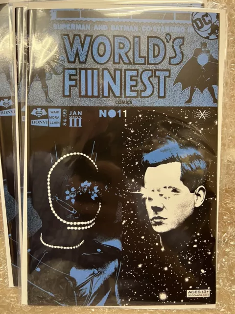 Batman/Superman: Worlds Finest 11 2023 2nd Print Jack White Variant DC Third Man