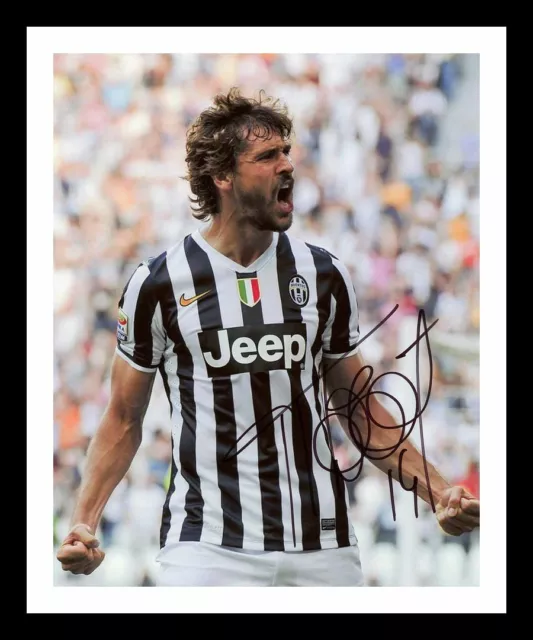 Fernando Llorente - Juventus Autographed Signed & Framed Photo
