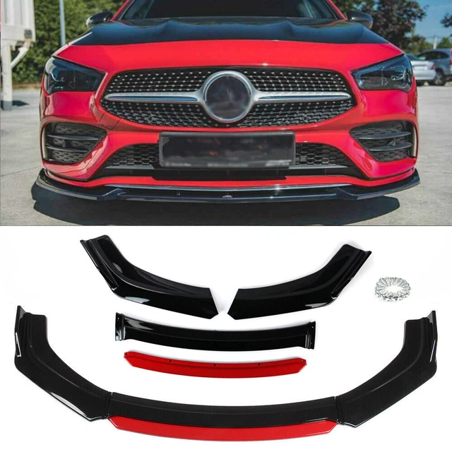 Gloss Black Front Bumper Lip Splitter Spoiler For Infiniti Q70 G35 Coupe Sedan