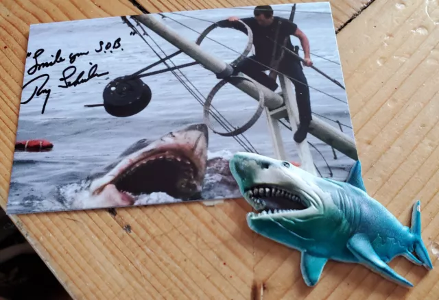 JAWS Shark Gold Coin Steven Spielberg Autogrpaph Film 3D Unusual Old Memorabilia
