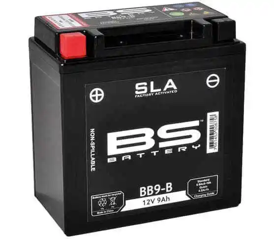 Batterie Démarreur BB9-B YB9-B 12V 9Ah Moto Réparer Remplacement Échange