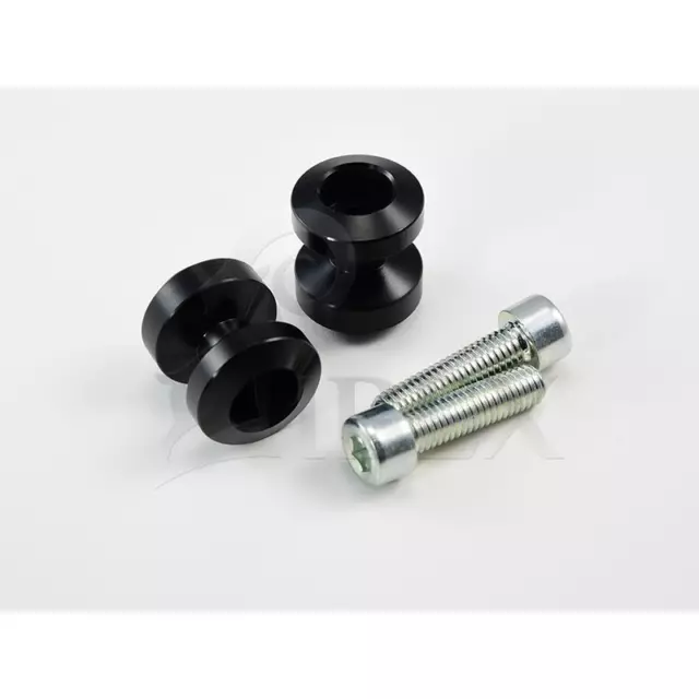 Bobbins Racingadapter Ständeraufnahme Distanz für Montageständer M8 schwarz Alu