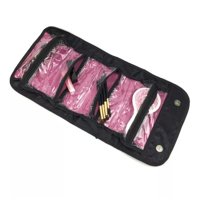 Women Cosmetic Bag Makeup Hanging Organizer Case Wash Travel Toiletry Pouch TL