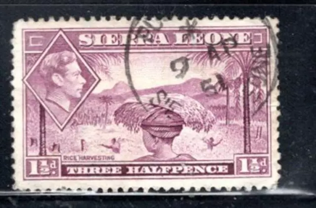 British Sierra Leone Stamps  Used Lot 1863Bp