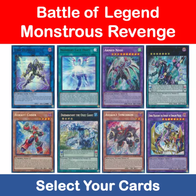 Yu-Gi-Oh! - Battles Of Legend: Monstrous Revenge - Blmr-En **Select Your Card**