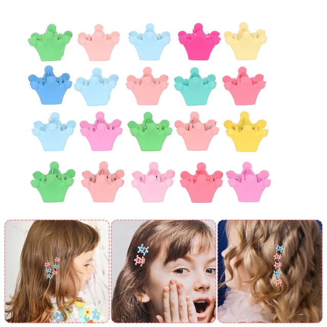 3 Sets Haarnadel Acryl Kleine Krallenhaarspangen Baby Mädchen