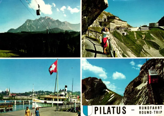 Pilatus Luzern Switzerland Postcard