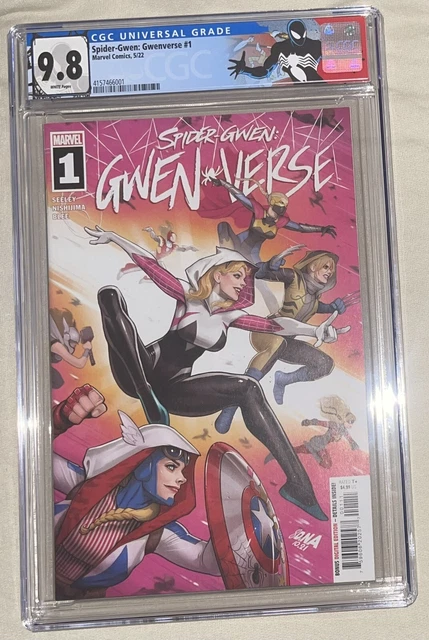 Spider Gwen Gwenverse #1 (2022) | CGC 9.8 | Marvel Comics - Custom Label