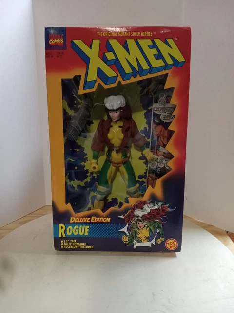 Marvel Toy Biz Deluxe Edition 10" Rogue Action Figure New In Box Sealed