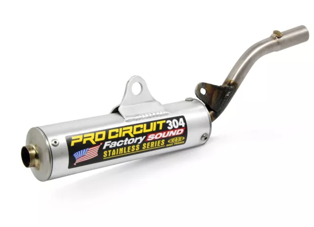 Pro Circuit Kawasaki Kx80/85/100 Kx112 304 Factory Sound Silencer Exhaust