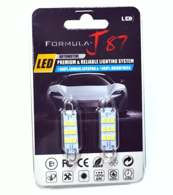 Luz LED Error Gratis 564 1.2W Blanco 6000K Dos Bombillas Bajo Capucha Motor Para 2