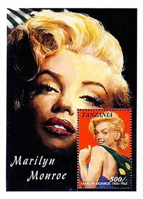 Tanzanie 1992 Marilyn Monroe S/S Sc#813 MNH Cinéma, Movies