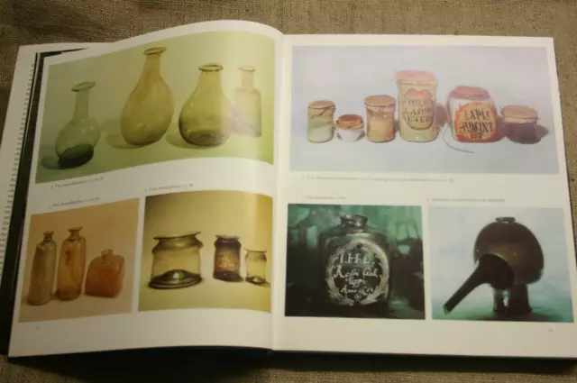 Sammlerbuch Historische  Apotheke, Mörser, Waagen, Gewichte, Kolben, Laborgerät