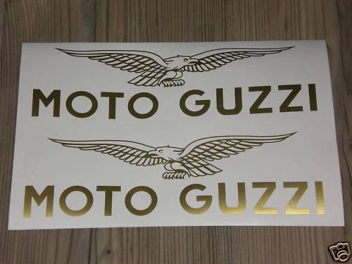 Adesivo MOTO GUZZI Custom Cafe Racer Old School Adler Eagle Moto Sticker