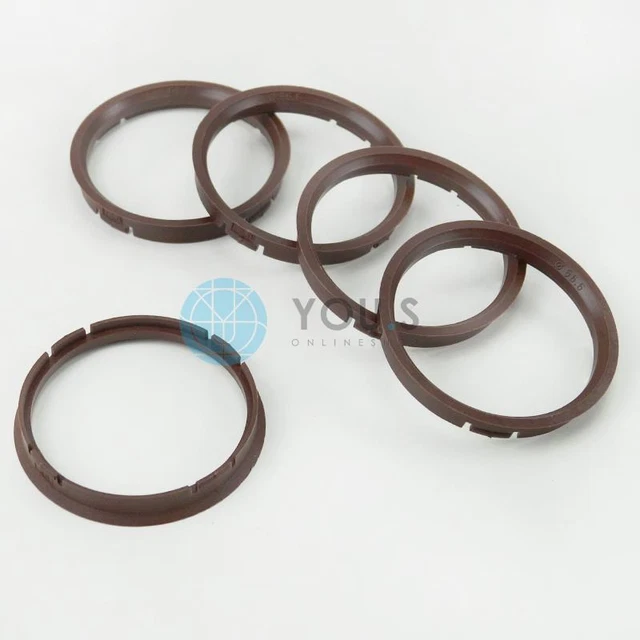 4x Centering Rings / Spacer Rings – 74.1mm To 66.6mm – Fits Mercedes CMS DBV (Z-0048-4NS)