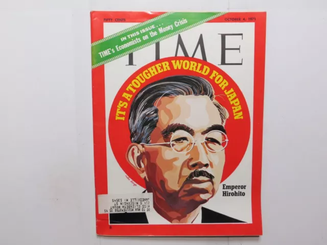 Time Magazine (October 4, 1971) (Emperor Hirohito) AZ