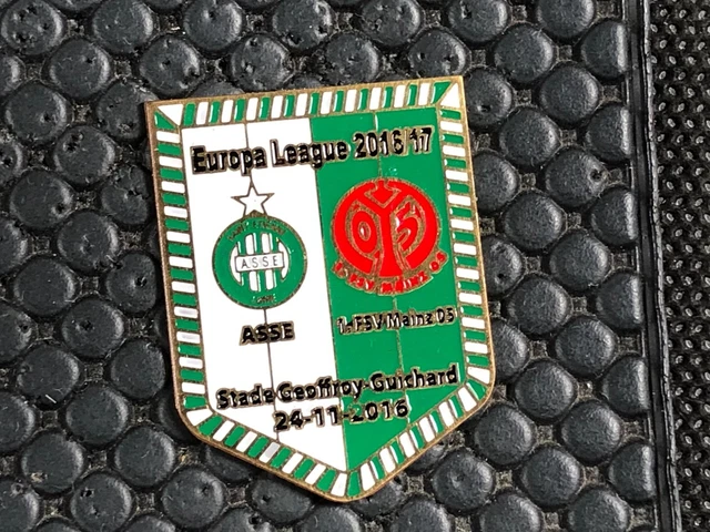 Pins Badge ASSE Saint-Etienne Vs Liverpool 1976/1977 - Football - Occasion