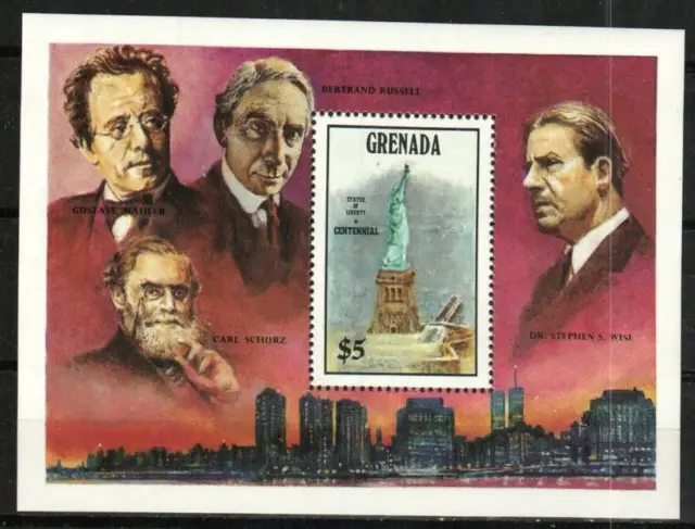Grenada Stamp 1351  - Statue of Liberty Centennial