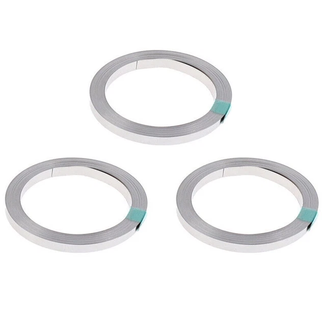 Striscia Nichel resistente 10 m per Saldatura Batteria 0 1 0 2 mm D x L 8 10 mm