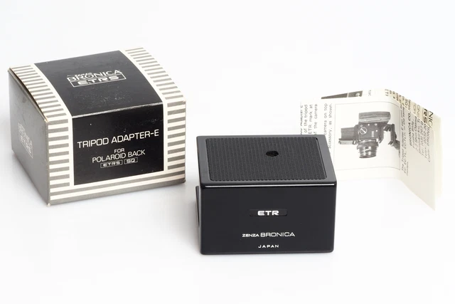 Zenza Bronica Etrs Tripod Adapter E New Old Stock (1695477959)