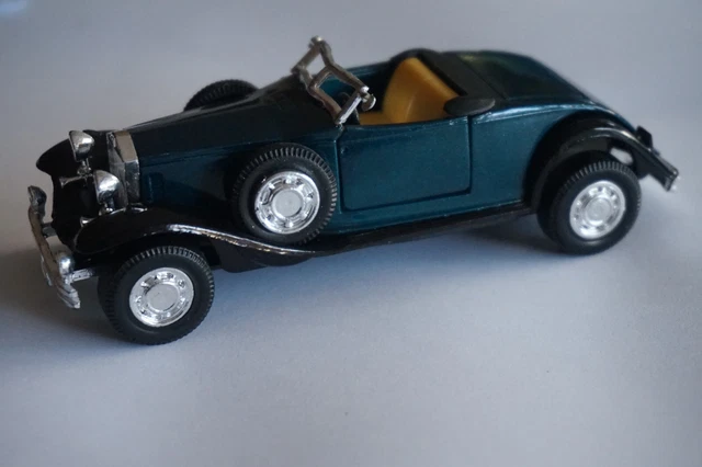 AutoCult 1/43 - Rolls-Royce Phantom II Continental Binder 1930 - Noire - Neuve