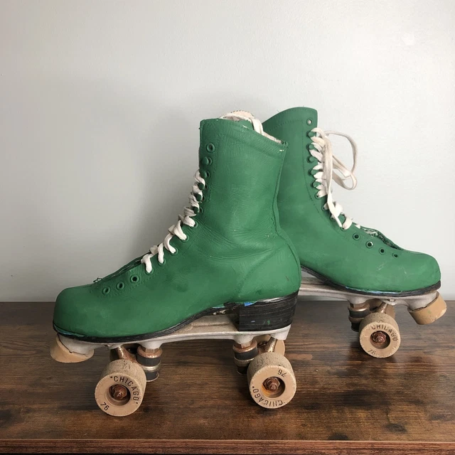VINTAGE CHICAGO ROLLER Skate Co. Roller Skates 44.77 PicClick
