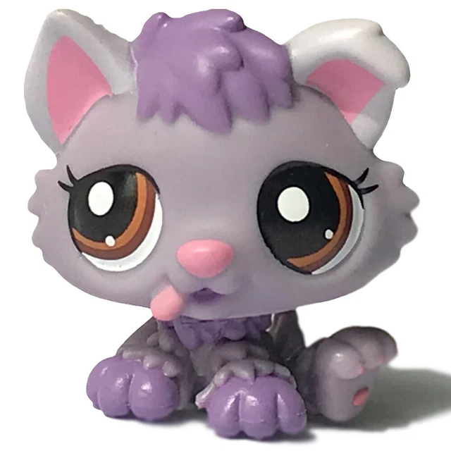 Littlest Pet Shop OOAK Rare Dark Purple 2019 C-031G Husky Dog Edition LPS