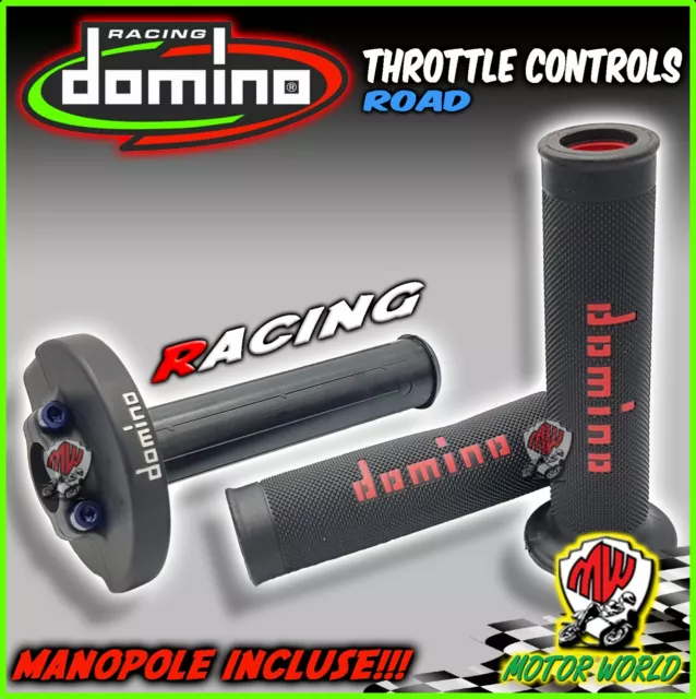 3476.03-00 Comando Gas Rapido Domino Racing Cavo Singolo Manopole Aprilia Rs250