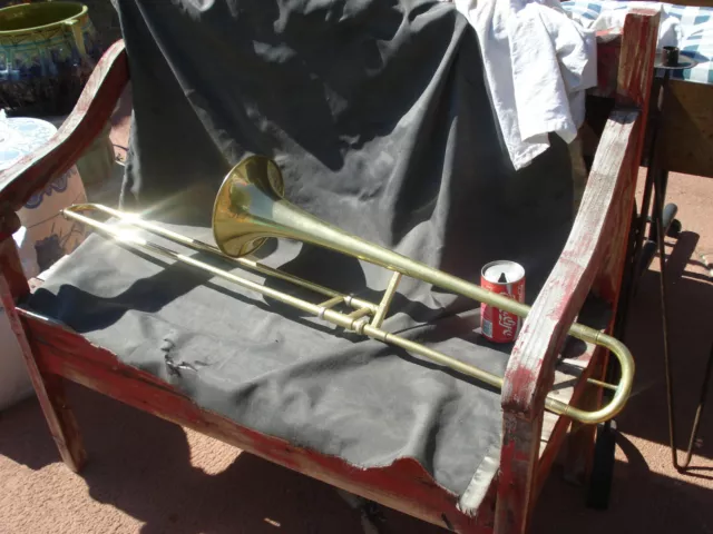 Antique Trombone  Ambassador  By FE OLDS & SON